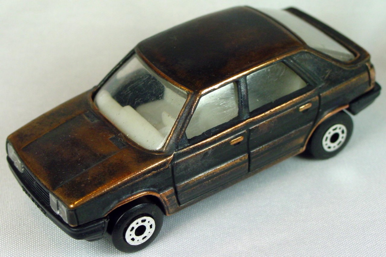 Bulgarian 33 E - Renault 11 Bronze white interior black base