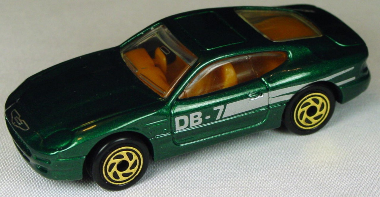 Pre-production 59 G 1 - Aston Martin DB7 met Green PALE ORG INT made in Thailand