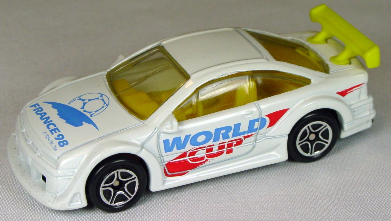 Pre-production 66 G 3 - Opel Calibra White clear window World Cup STICKER made in China