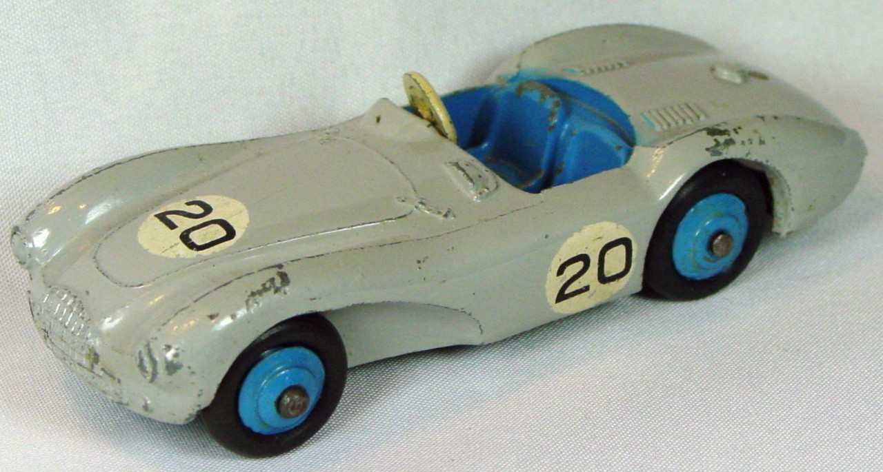 Dinky 110 - Aston Martin DB5 Grey blue interior 20 -driver