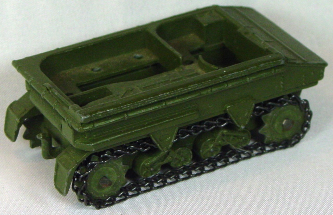 Dinky 162 A - Light Dragon Tractor 3 chips -1 tread bent axle