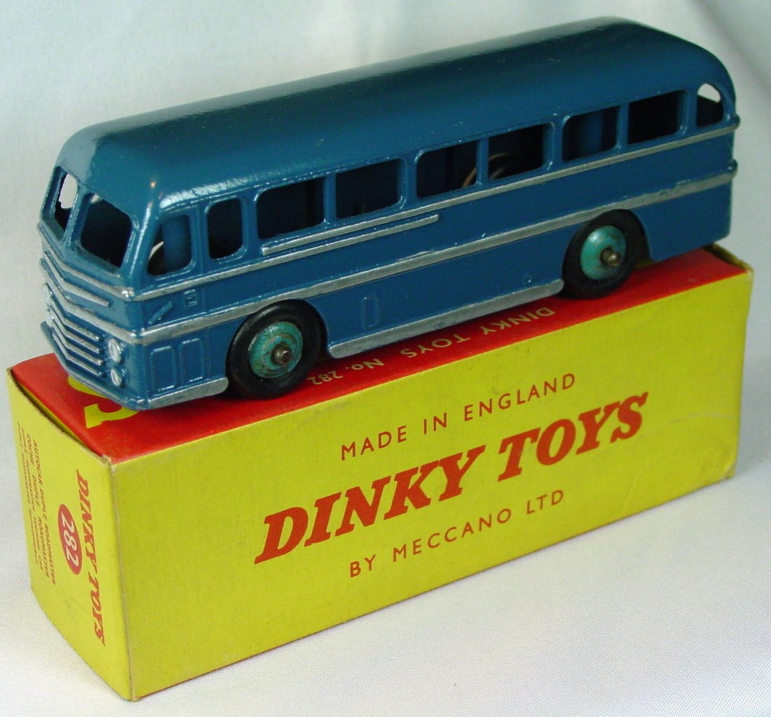 Dinky 282 - Duple Coach Blue C9 box