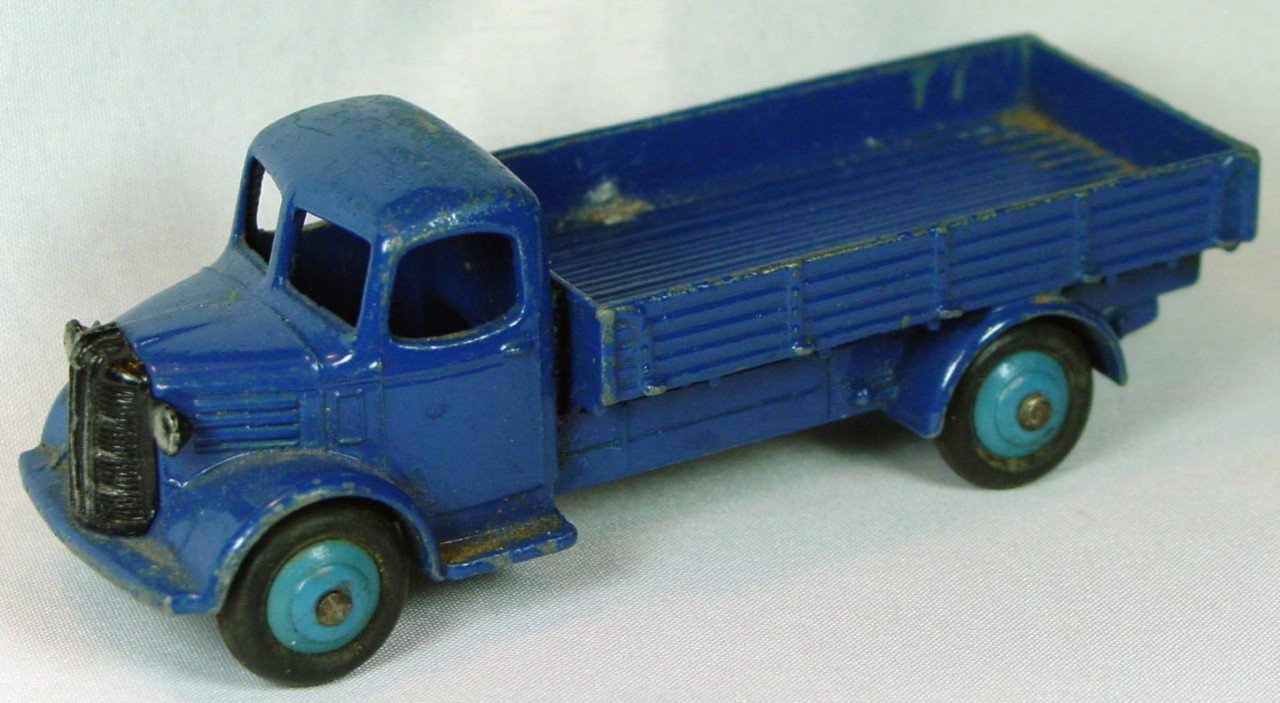 Dinky 30 S - Austin Covered Truck Blue blue hubs -cover