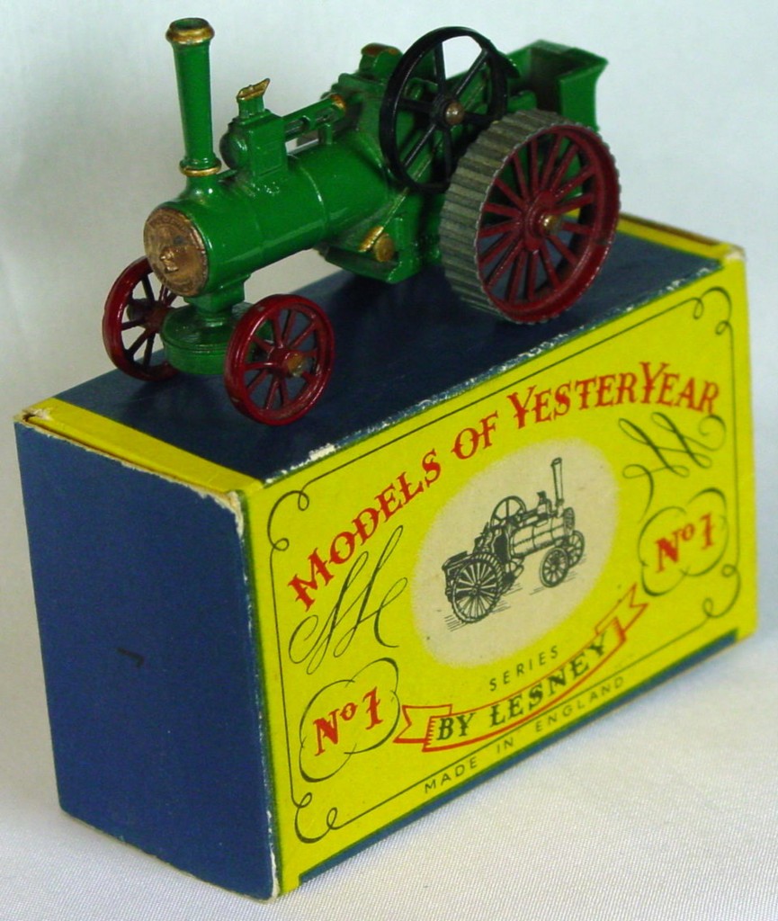 Models of YesterYears 01 A 1 - Allchin STRAIGHT TREADS! three slight chips C9+ A box MILL1
