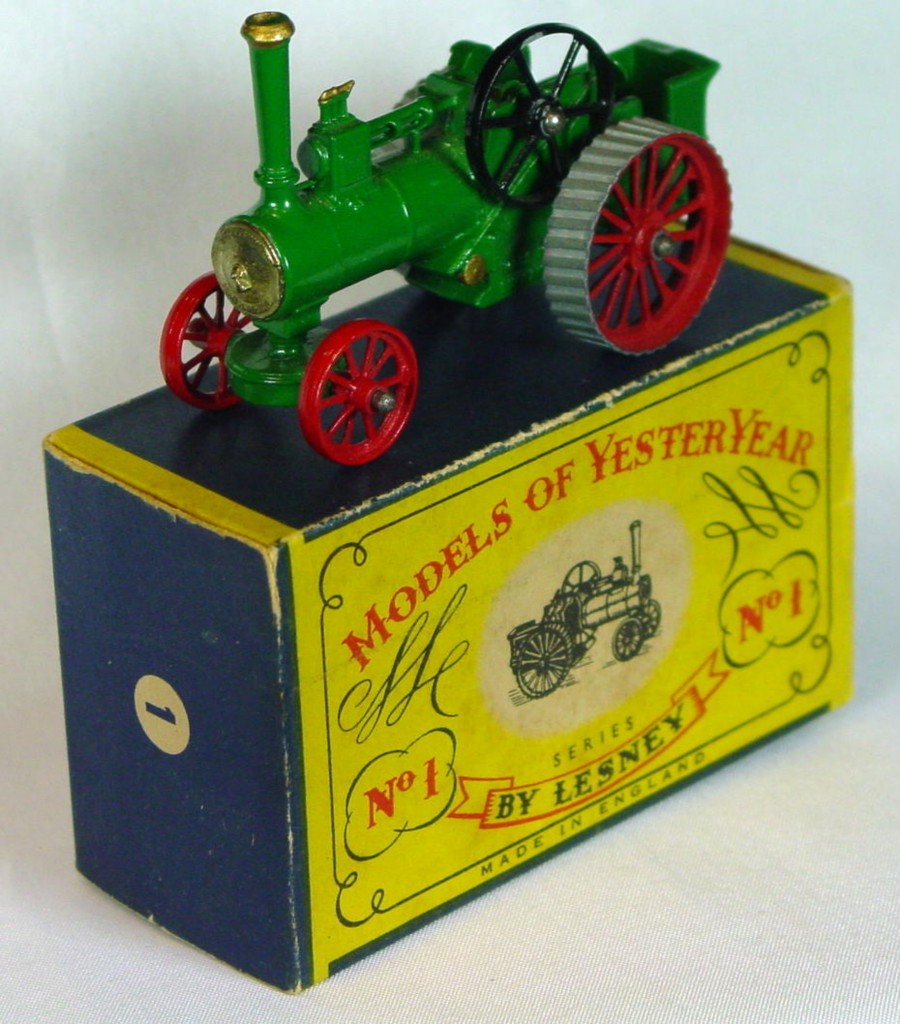Models of YesterYears 01 A 4 - Allchin gold boil 9 slats rounded axles 3 chips C9+ B MILL15