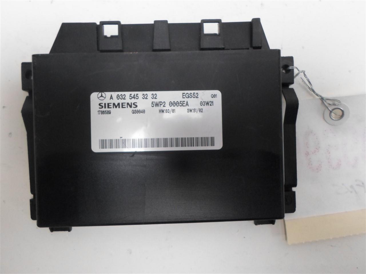 TRANSMISSION CONTROL MODULE MERCEDES BENZ CCLASS 2003 2004 032 545 32