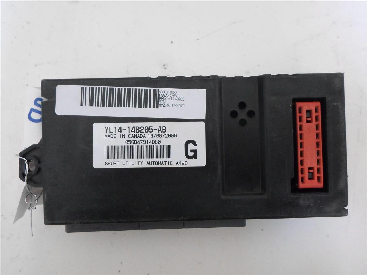 Gem Control Module Programmed Plug Play Ford Expedition 2002 Yl14 14b205 Ab Oem Ebay