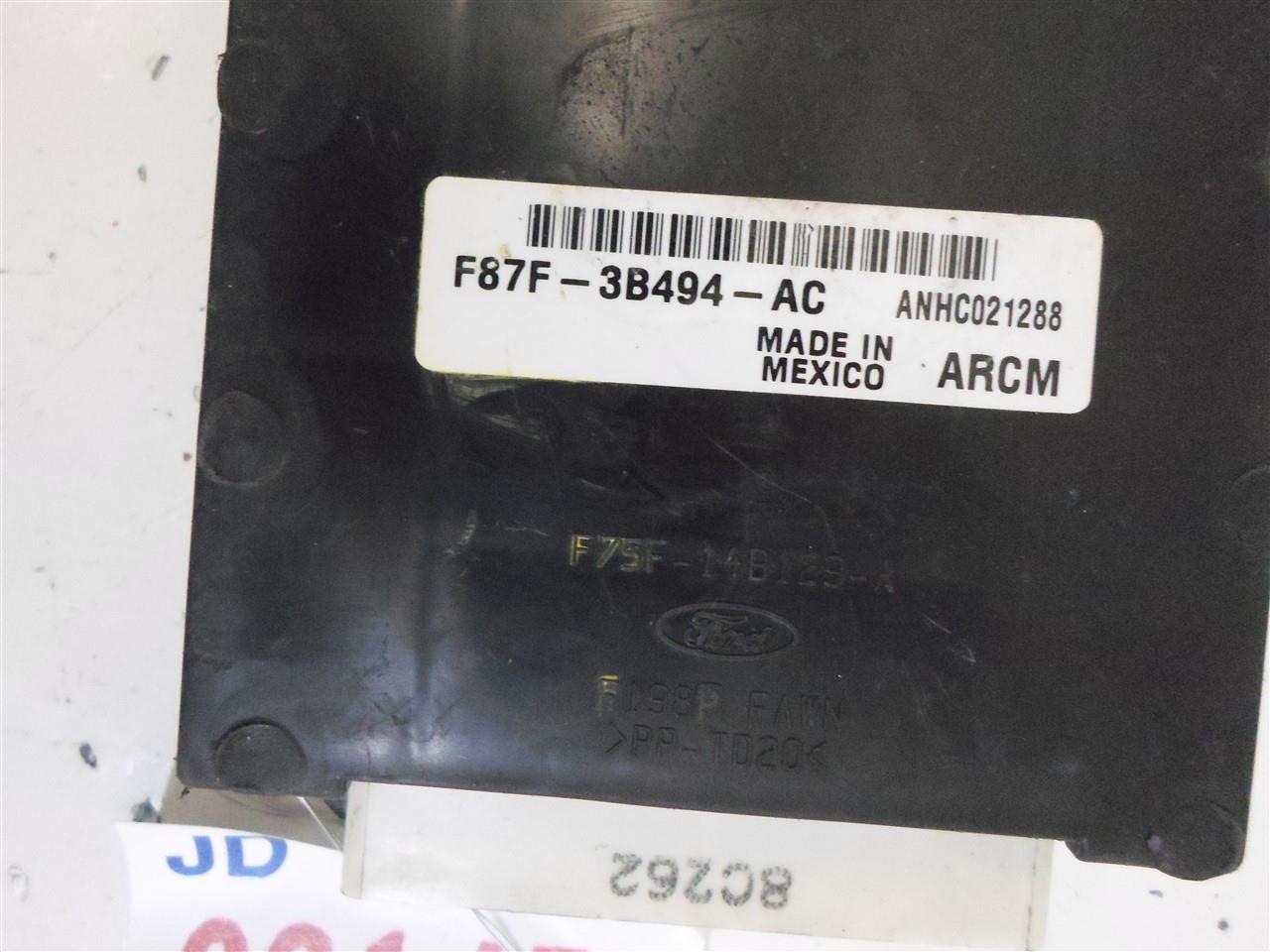 SUSPENSION CONTROL MODULE FORD EXPLORER 1998 1999 2000 2001 F87F3B494