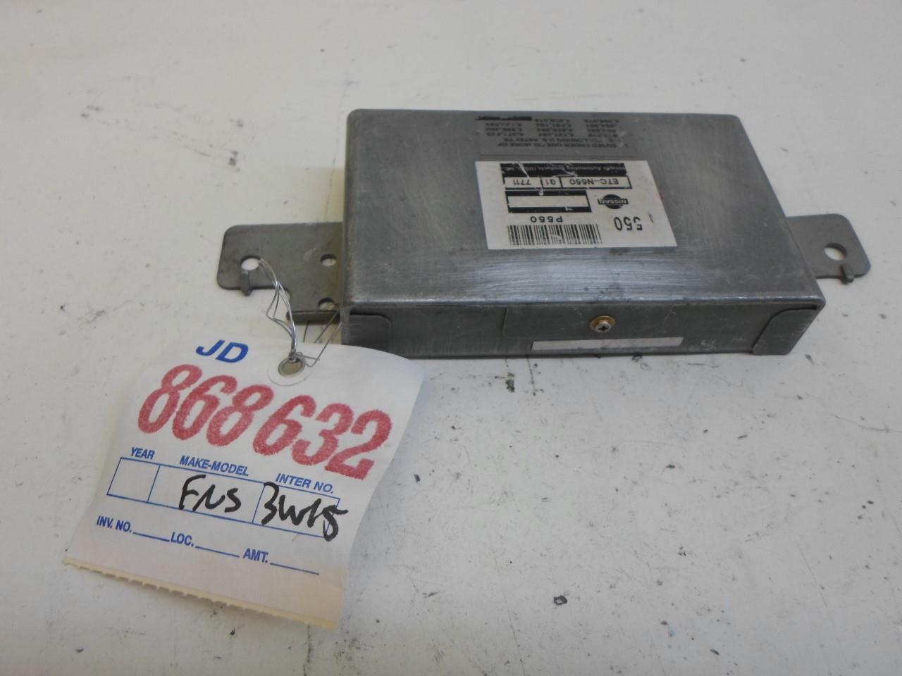 TRANSMISSION CONTROL MODULE NISSAN ALTIMA 1998 1999 ETCN550 G1 TCM TCU