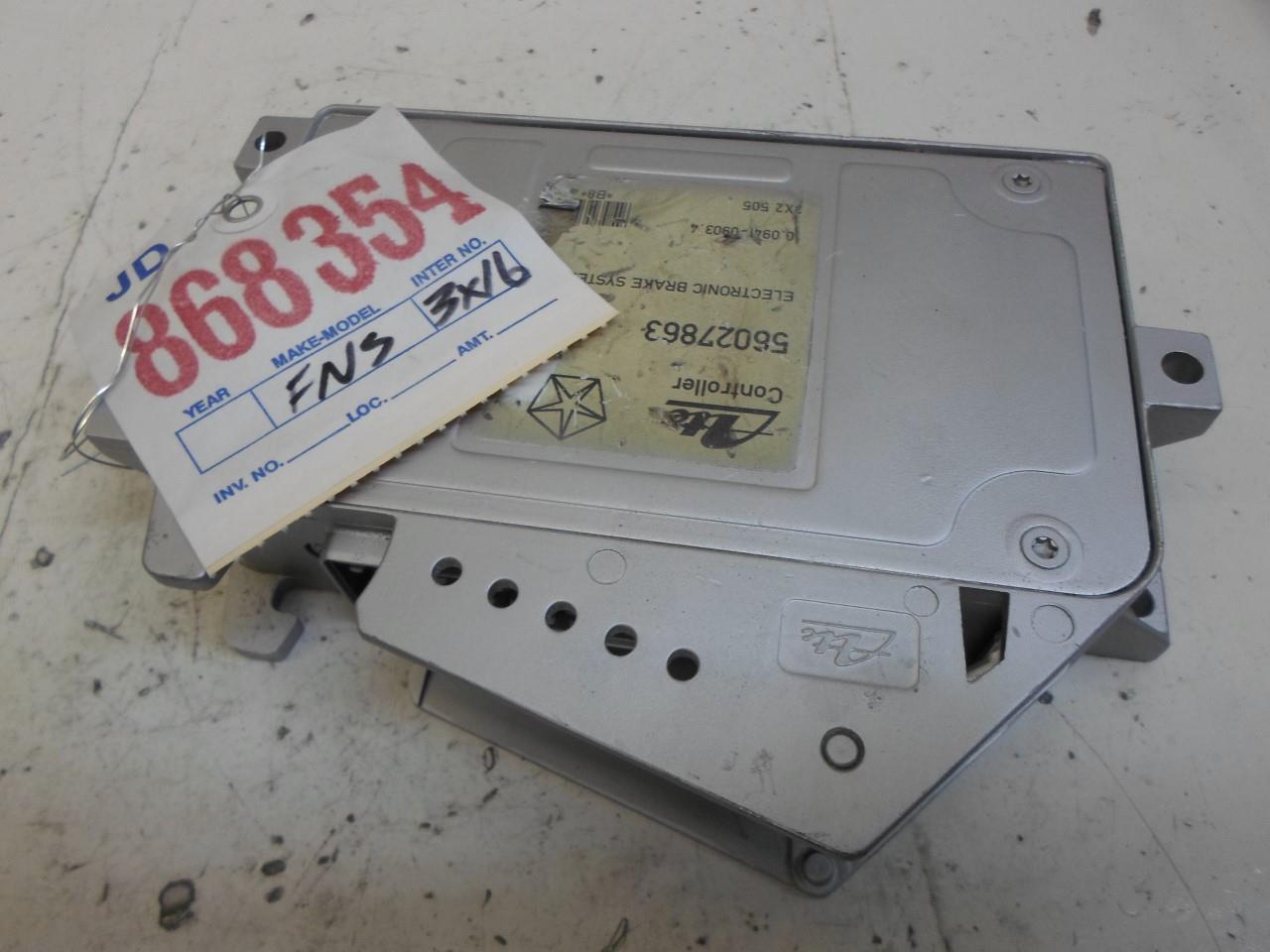 ABS CONTROL MODULE JEEP WRANGLER 1993 1994 1995 56027863 OEM eBay