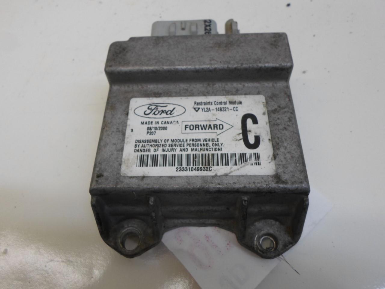 SRS CONTROL MODULE FORD EXPLORER 2001 2002 YL2A14B321CC OEM eBay