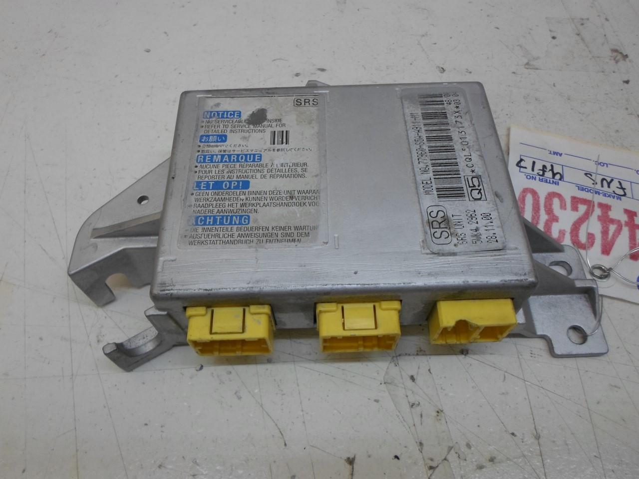 SRS CONTROL MODULE HONDA CIVIC 2001 2002 77960-S5A-A911-M1