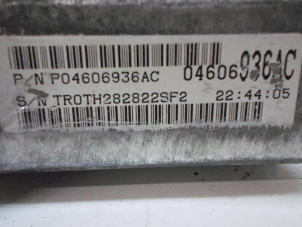 TRANSMISSION CONTROL MODULE CHRYSLER CONCORDE 1999 04606936AC TCM TCU