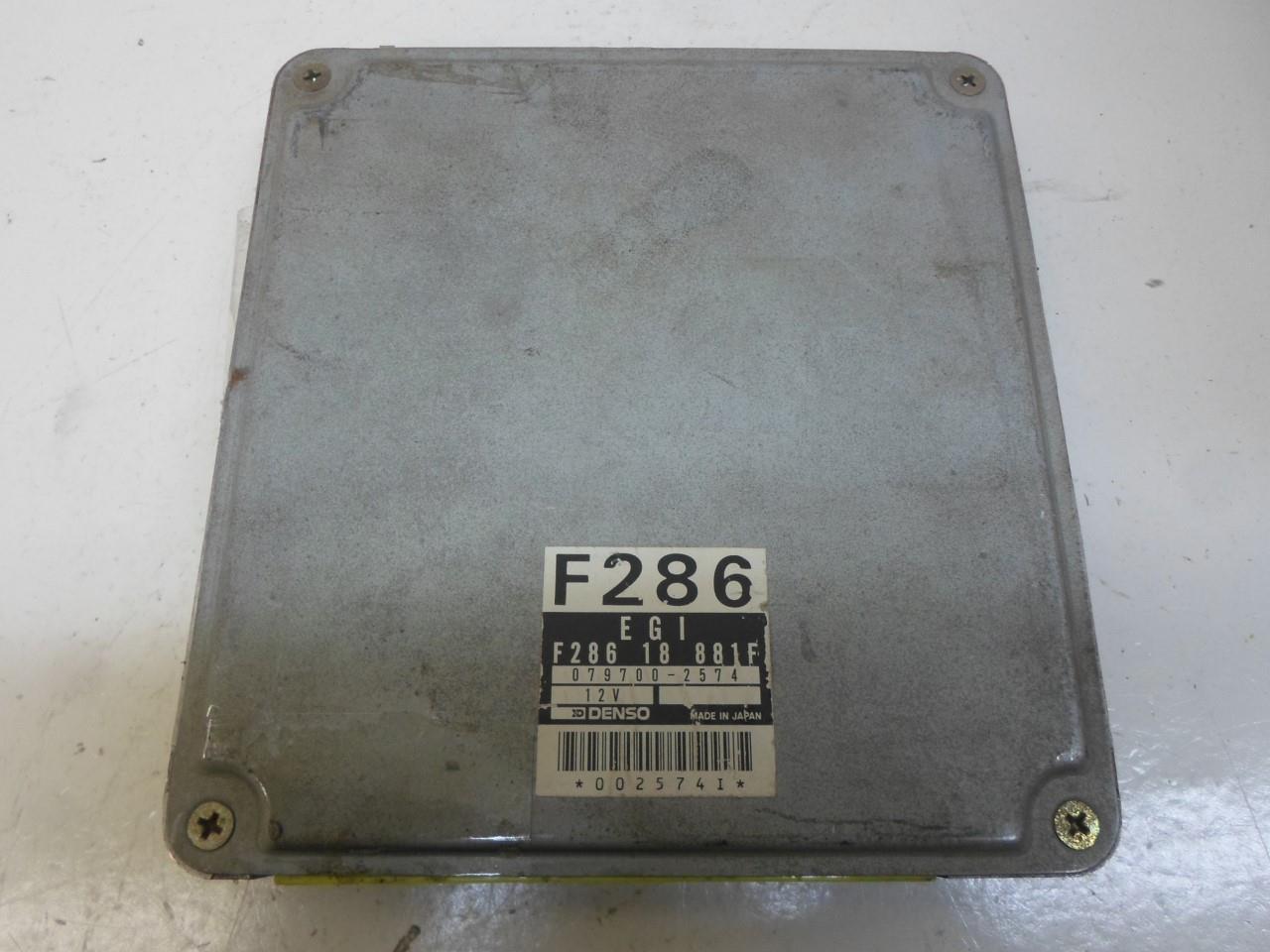 ENGINE COMPUTER MAZDA 626 1990 1991 1992 F286 18 881F AT PCM ECU