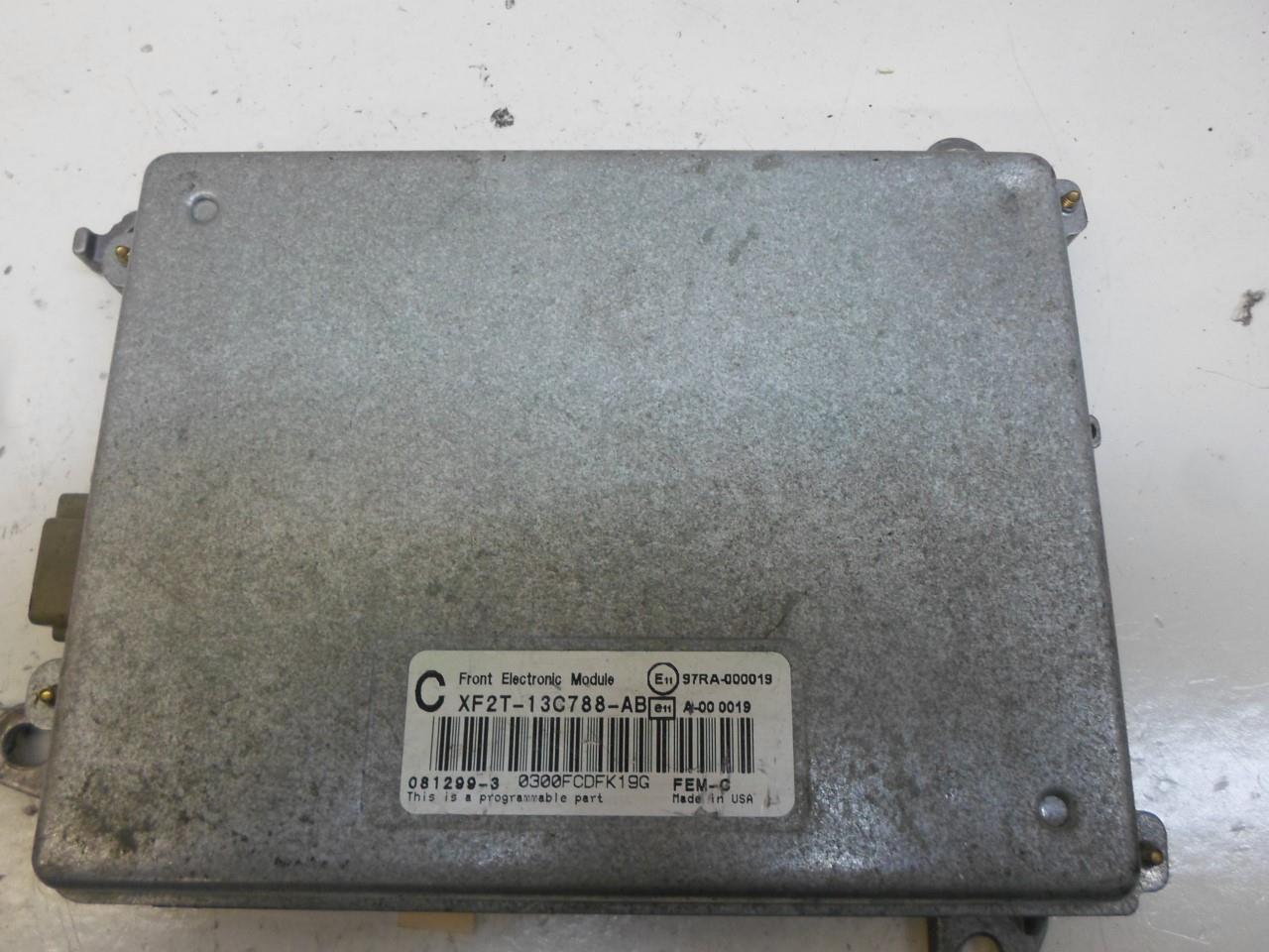 Front Electronic Control Module Ford Windstar 1999 2000 Xf2t 13c788 Ab Oem Ebay