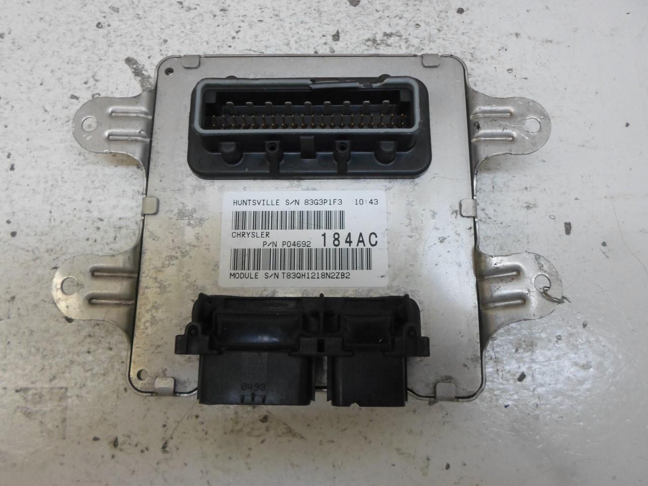 FRONT CONTROL MODULE DODGE DURANGO 2008 04692184AC OEM eBay