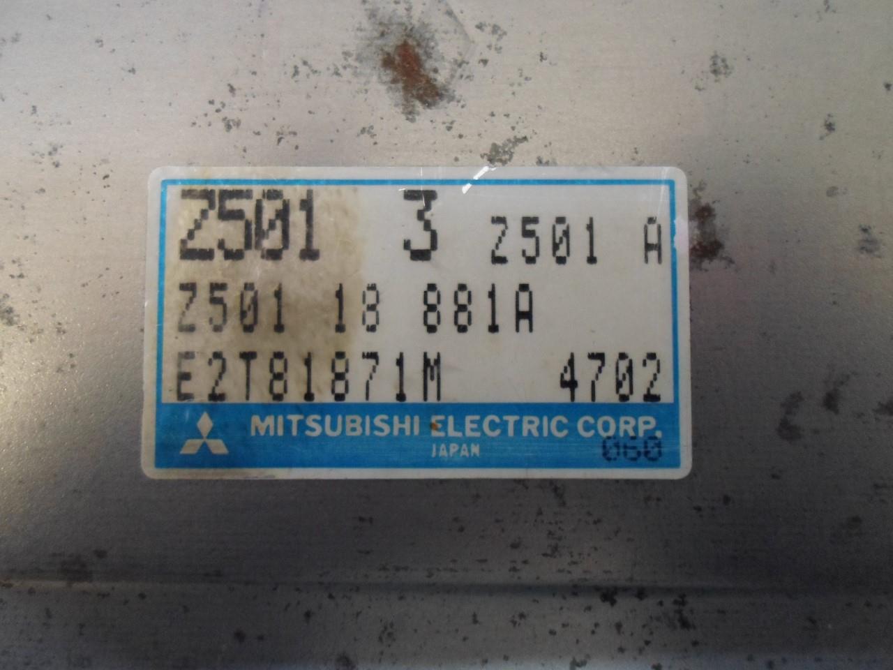 ENGINE COMPUTER MAZDA 323 1995 Z50118881A E2T81871M 1.5L MT