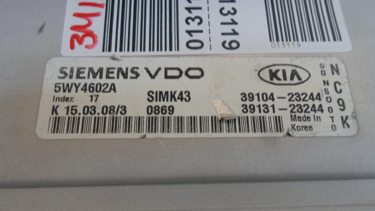 ENGINE COMPUTER KIA SPORTAGE 2008 2009 2010 39131-23244