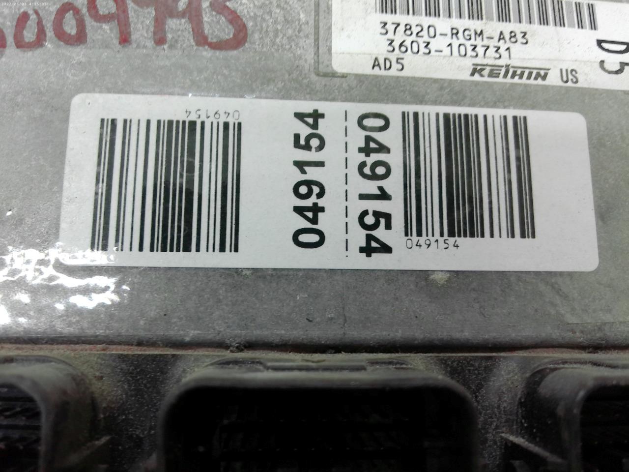 ENGINE COMPUTER HONDA ODYSSEY 2007 37820-RGM-A83 PCM ECM ECU OEM