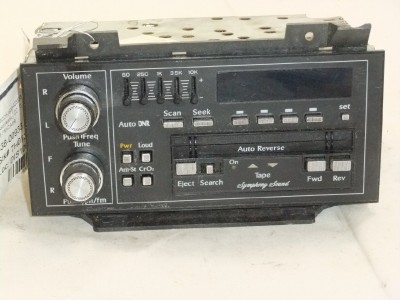 AM-FM-STEREO-CASSETTE-EQUALIZER RADIO CADILLAC DEVILLE FLEETWOOD 1992 ...