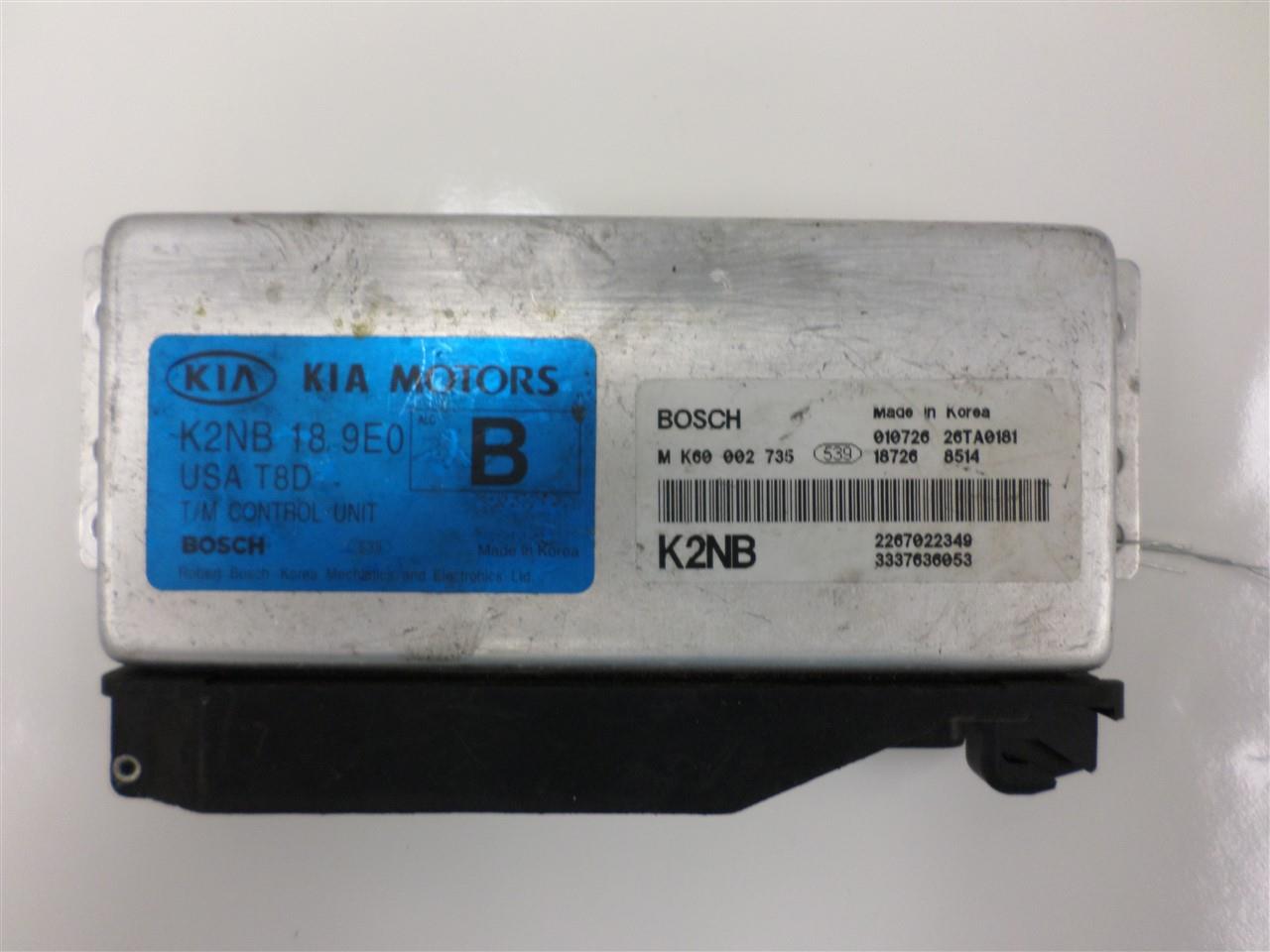 TRANSMISSION CONTROL MODULE KIA SPECTRA 2002 2003 K2NB 18 9E0 TCM TCU OEM