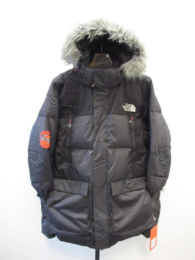 NEW MEN'S NORTH FACE VOSTOK PARKA- TNF BLACK- PERFECT WARM