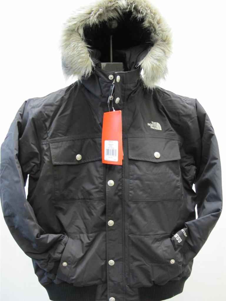 NEW BOYS NORTH FACE GOTHAM JACKET- TNF BLACK- A91M JK3