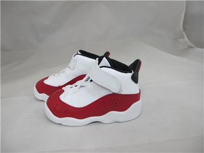 jordan 6 rings red toddler