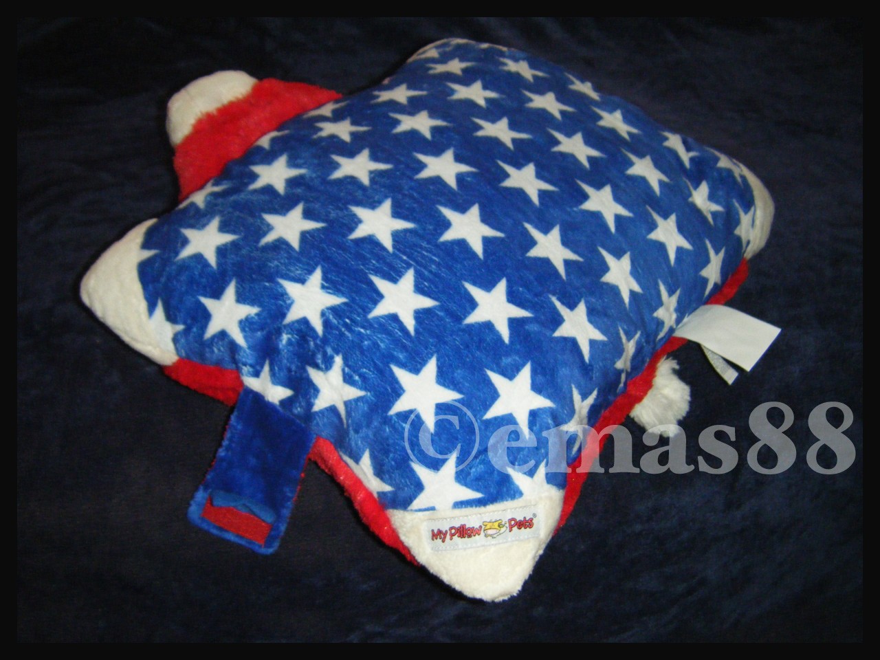 100 Original My Pillow Pets Usa Patriotic Bear L Ready To Ship