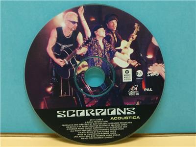 Scorpions Acoustica 2001 Rare Malaysia Video CD VCD ZN298 | eBay