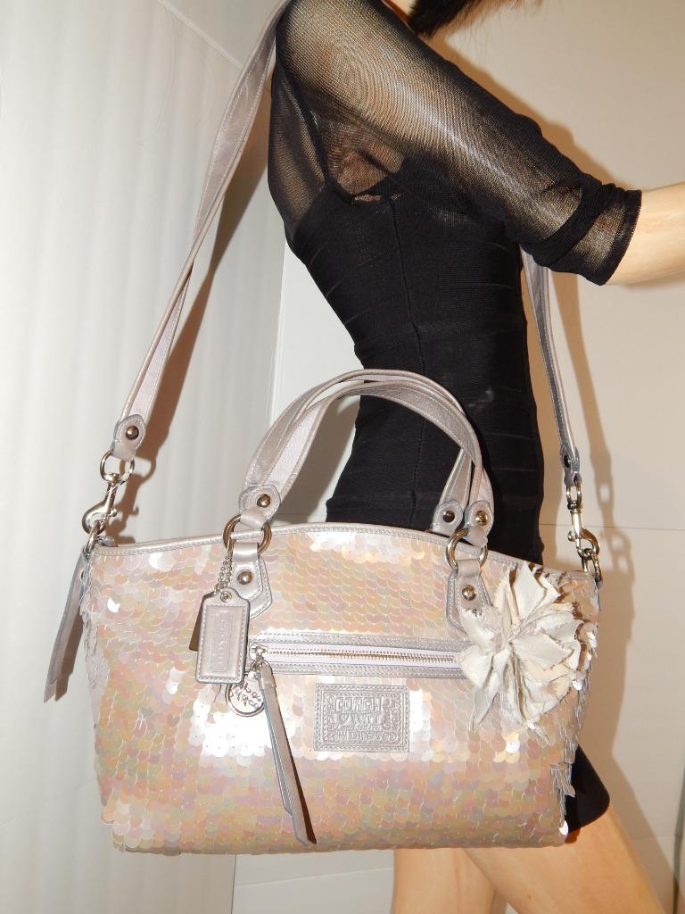 coach sequin bag