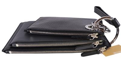michael kors leather pouch trio