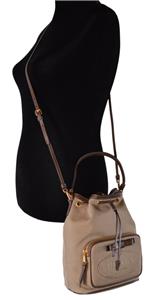 prada jacquard bucket bag