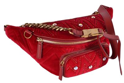 mcm fanny pack red