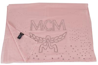 pink mcm scarf