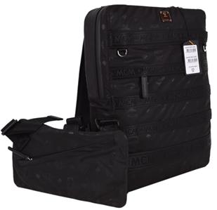 mcm resnick nylon backpack