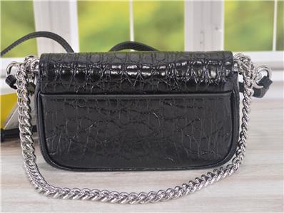 NEW Marc Jacobs J MARC $350 Leather Croc Print Mini 3 Way