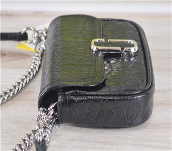 NEW Marc Jacobs J MARC $350 Leather Croc Print Mini 3 Way