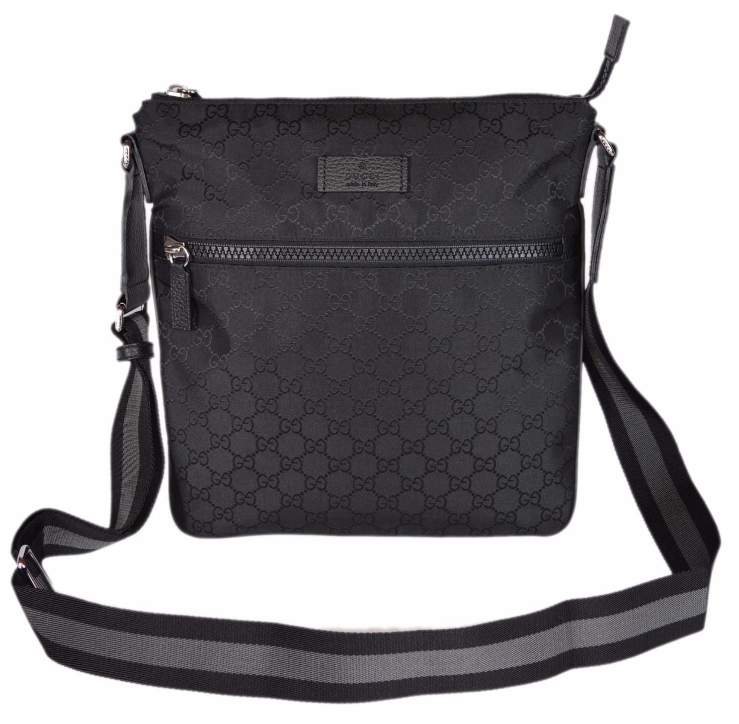 Gucci Crossbody Messenger Bag Black | NAR Media Kit