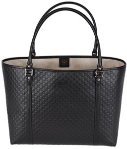 Guccissima leather tote bag black Clearance