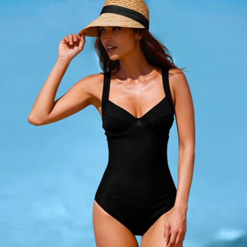 black swimsuit size 14