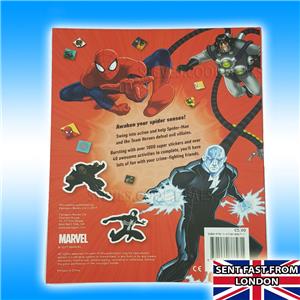 AVENGERS GIFT SET STICKERS TATTOOS CRAYONS ACTIVITIES NOTE BOOK WRAPPING PAPER