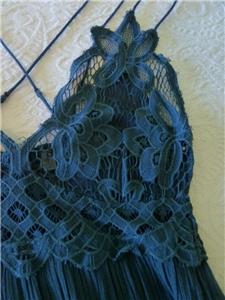free people blue crochet dress Free People Back to Black Crochet Dress Size 4 main image 0