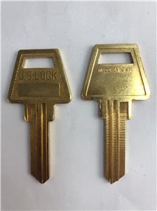 New Box Of 50 U S Lock Key Blanks Security Bow Brass Us21sbrx05 Ebay