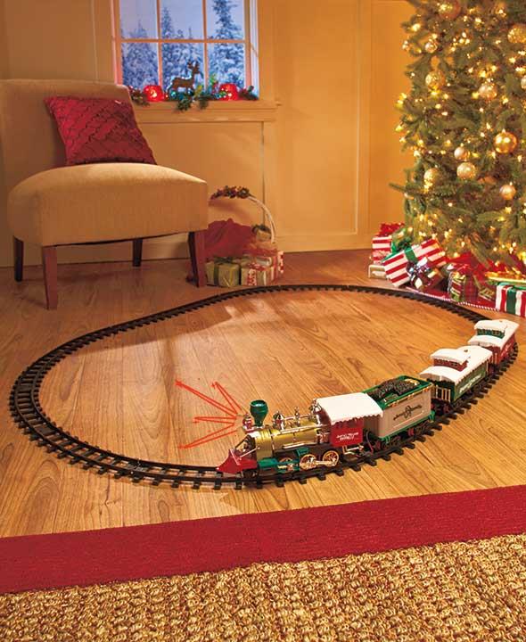 christmas train sets for under the tree