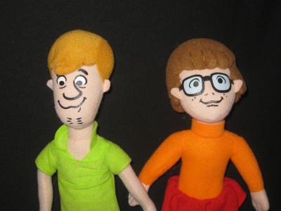 SCOOBY DOO, SHAGGY, DAPHNE, FRED VELMA PLUSH TOY SET - BRAND NEW WITH ...