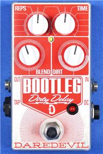 Daredevil USA Bootleg Dirty Delay Effect Effects Pedal for Electric Guitar