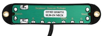 Seymour Duncan Little 59 For Strat Black Stratocaster Guitar Neck Pickup SL59
