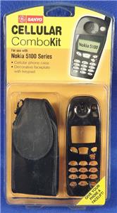 Sanyo Nokia 5100 Cellphone Faceplate w/ Buttons & Case GES-ELNO6K5