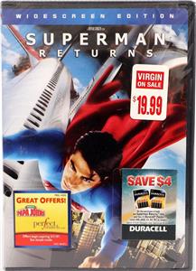 Superman Returns Widescreen DVD Movie New Brandon Routh Kevin Spacey